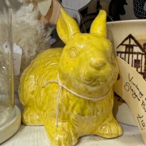 Vintage lemon glazed bunny