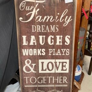 Family sign