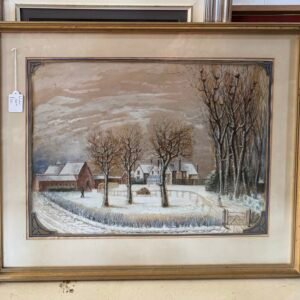 Winter scene picture