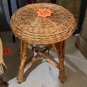 Wicker stool