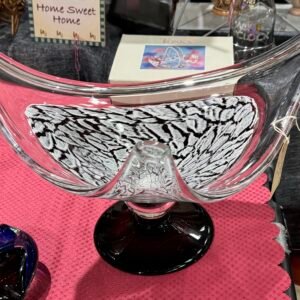 Quality Murano style fruit bowl