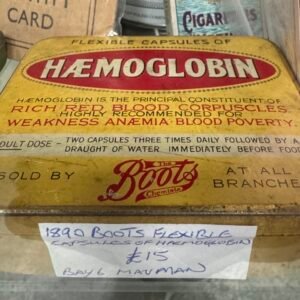 1890 Boots flexible capsules of Haemoglobin