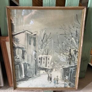 Maurice Utrillo - La Vieille Rue St Vincent