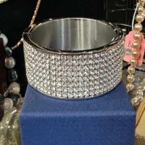 Signed Swarovski bracelet/cuff