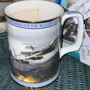 Coalport mug with London scenery