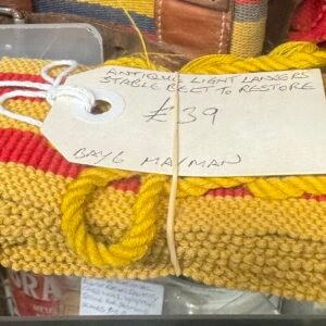 Antique Light Lancers Stable Belt To Restore