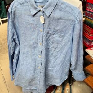 M&S oversized linen shirt