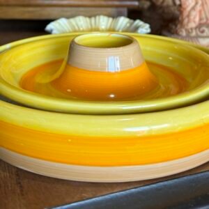 Shelley dripware candle dish