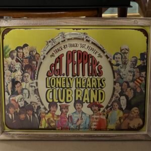 Framed Sgt. Peppers metal sign