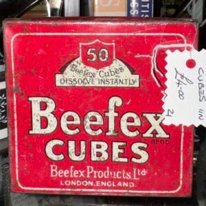 Beefex cubes tin