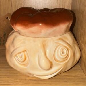 Bread sauce face pot (sylvac 4557, original sticker)
