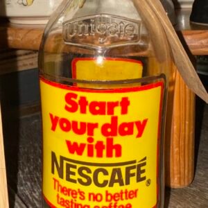 1980’s advertising 1 pint milk bottle