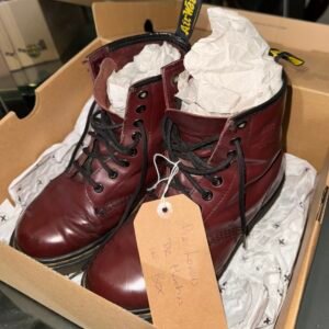 Pre-loved Doc Martens (cherry red - size 3)