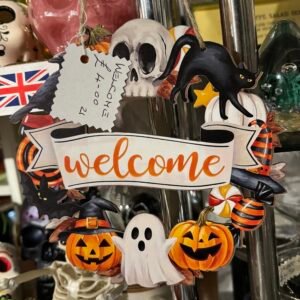 Halloween Welcome Sign
