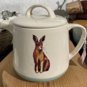 Large hare teapot