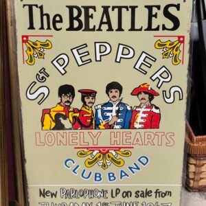 Beatles Sgt. Peppers tin sign
