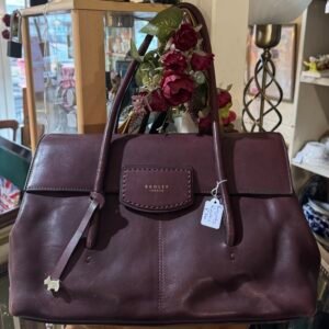 Burgundy Radley handbag