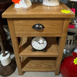Oak side table