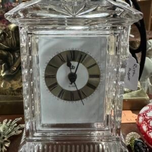 Royal Albert Crystal mantel clock