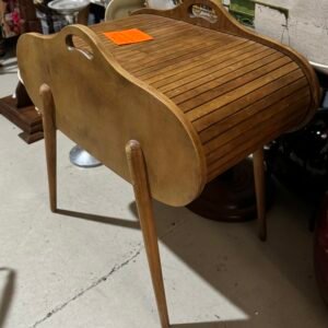 Vintage roll top sewing box