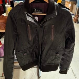 Heeli vintage leather jacket (size 12)