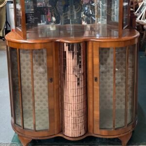 1930’s walnut cocktail cabinet