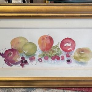 Lyn Armitage mixed fruit watercolour