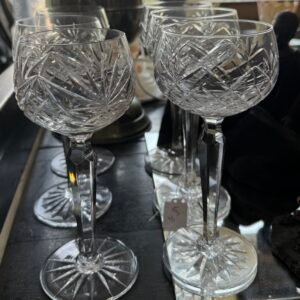 Stuart crystal hock set of 6