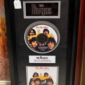 Beatles Yellow Submarine framed disc