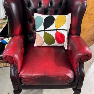 Wingback Chesterfield chair