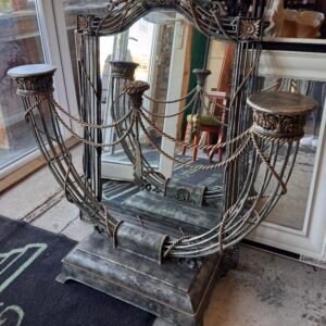 Unique mirror and stand