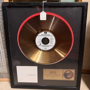 Beatles gold disc ‘The White Album’ limited edition 21 out of 100